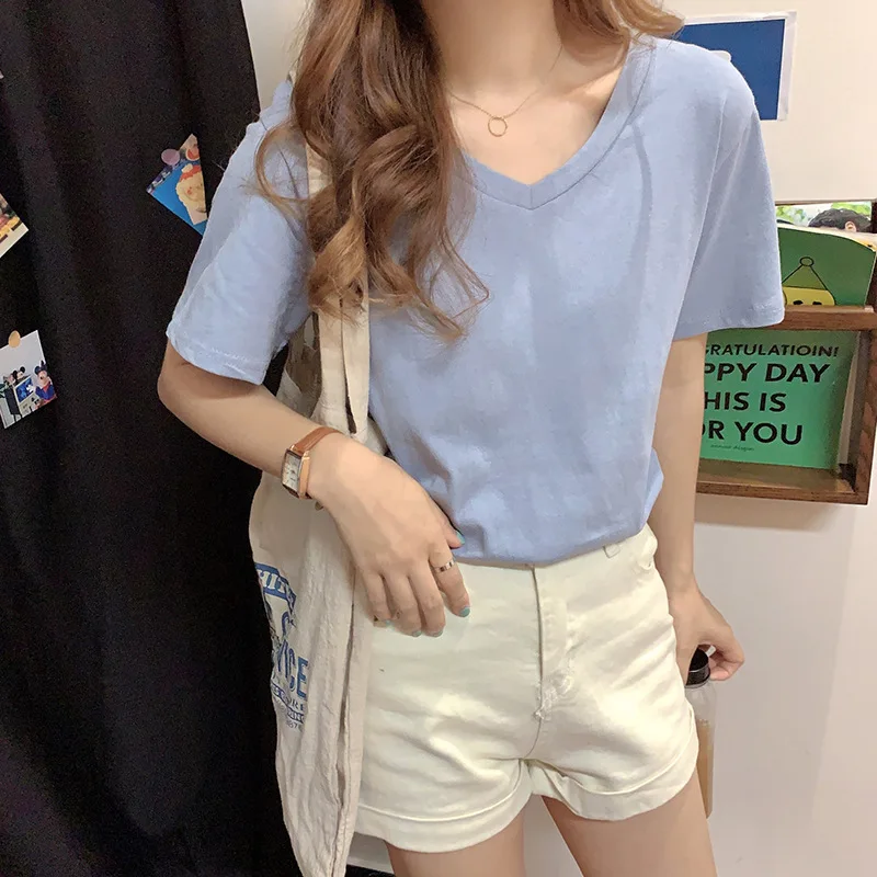High quality summer ladies t-shirt ladies sweet  t-shirt casual ladies t-shirts