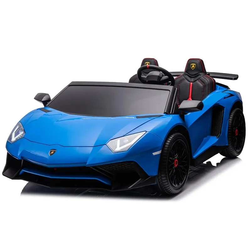 Big Size Licensed Aventador Sv 24v Electric Ride On Car With Two Scissor Doors