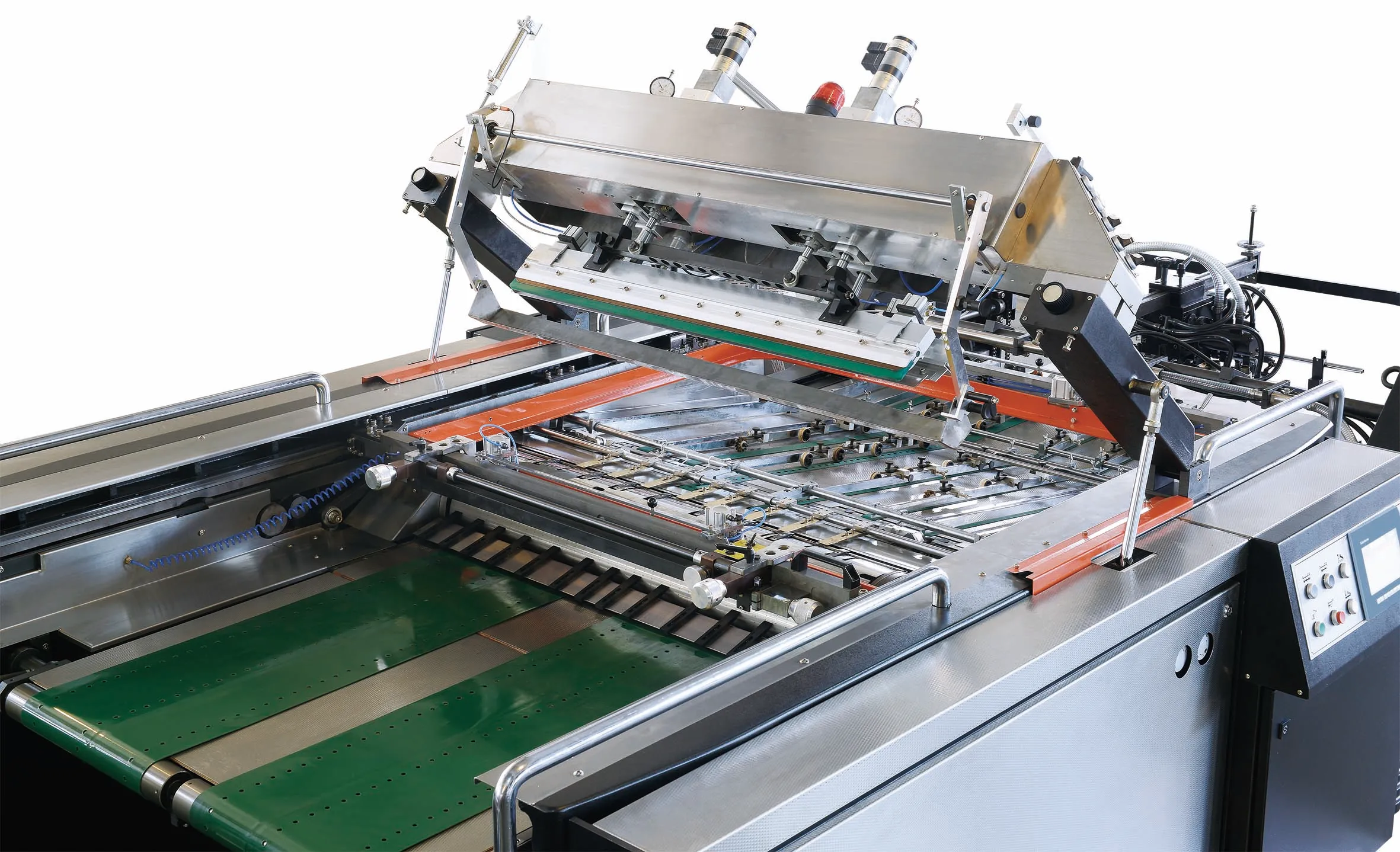 TC72/92/105 Automatic Stop-cylinder Screen Press