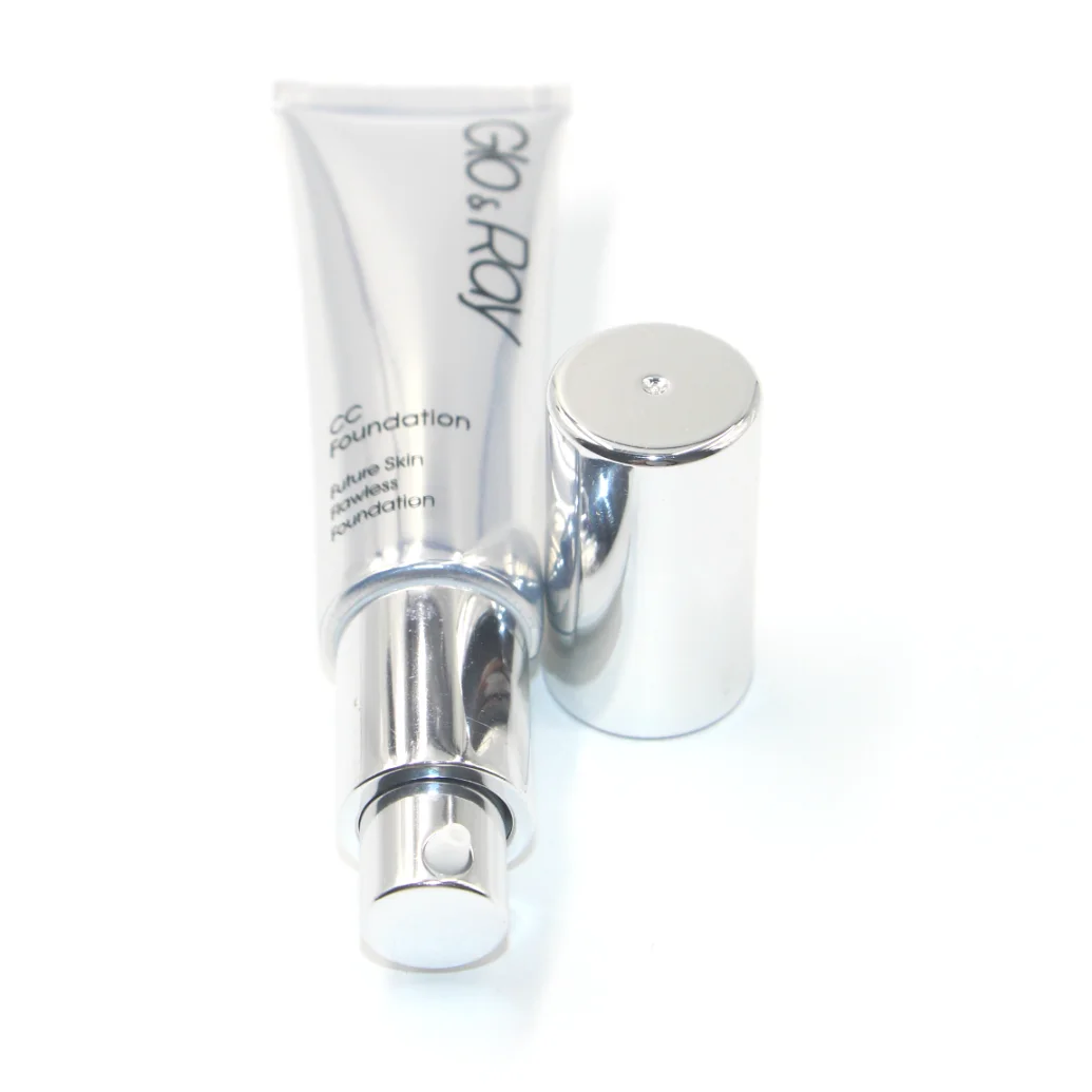 Professional 30ml cosmetic aluminum packaging tube BB cream  cosmetic foundation tube with airless pump for beauty