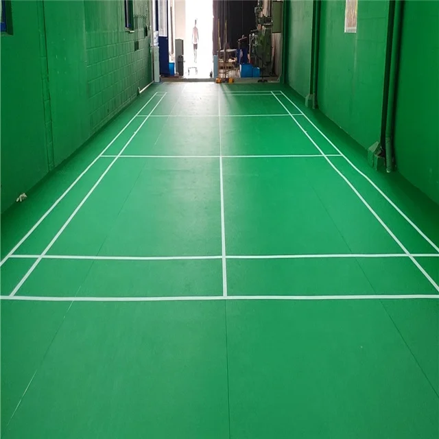Direct Sales Vinyl Badminton Floor Mats Portable Court