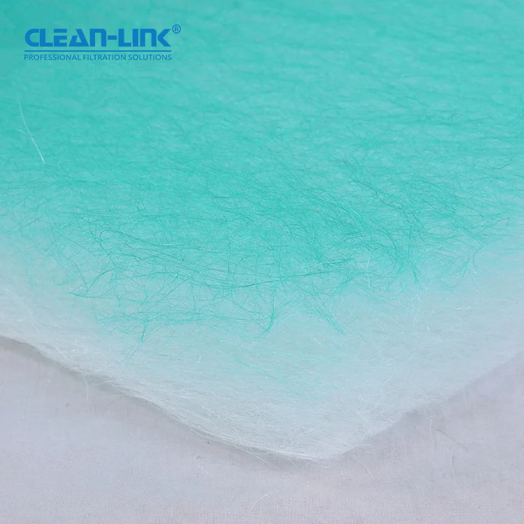 Paint workshop floor filter media roll spray booth fiberglass filter felt floor filter