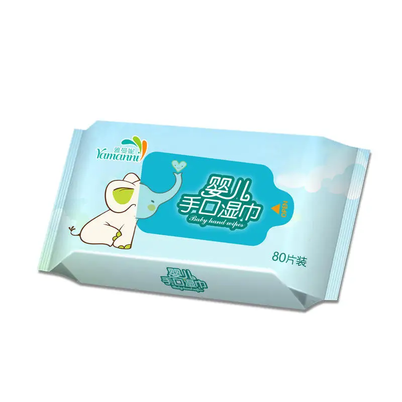 Clean Up With Machine Making Wet Baby Wipes In A Can