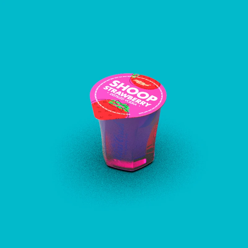 Premium Vodka jelly shots alcohol infused gelatin shots alcohol beverage jello shot