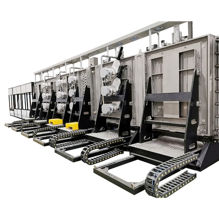 Vacuum Silver Sputtering Coating machine Flat Glass Mirror Production Line