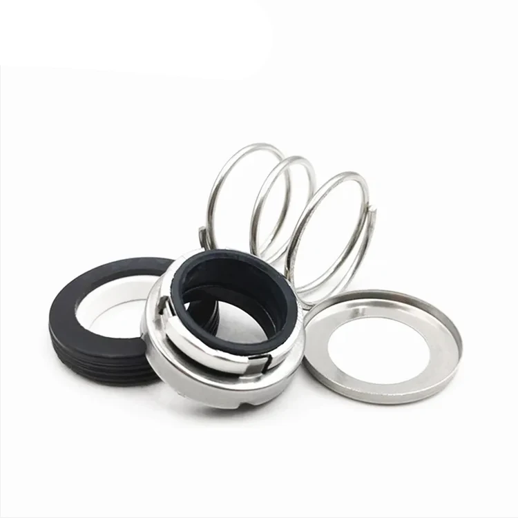 Customized Size Black Mechanical Seals Kit Tungsten Carbide Oil Spring Seal For Pump