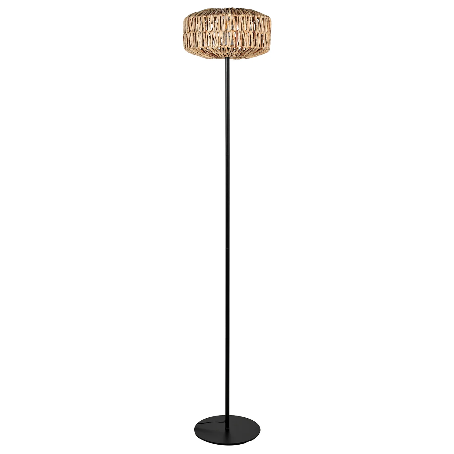 Modern standing corner lamps warm light bamboo vertical vintage sofa home decor E26/E27 floor lamp home