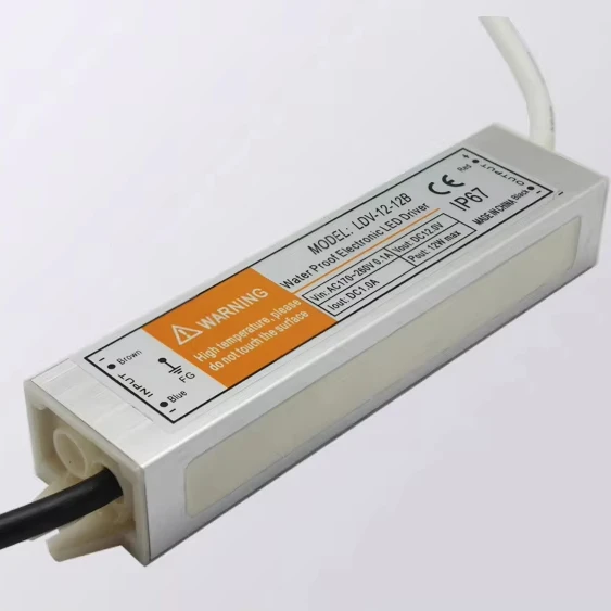 LDV-18-5 18W ac to dc 5v 3a waterproof power supply with led lights