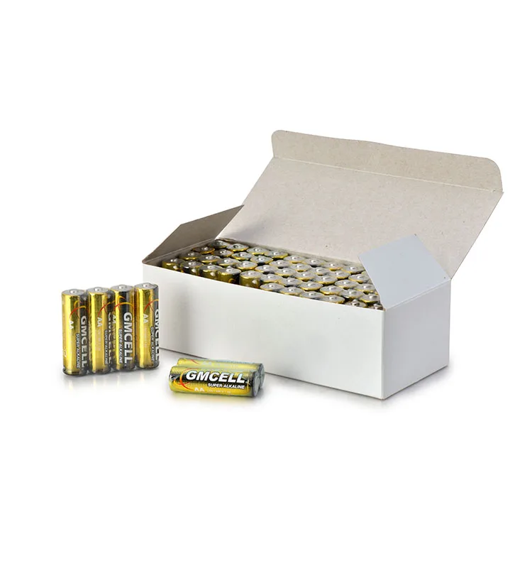 GMCELL 1.5v Primary Dry Batteries AA LR6 AM3 UM3 Alkaline Battery for MP3,Camera,Toys