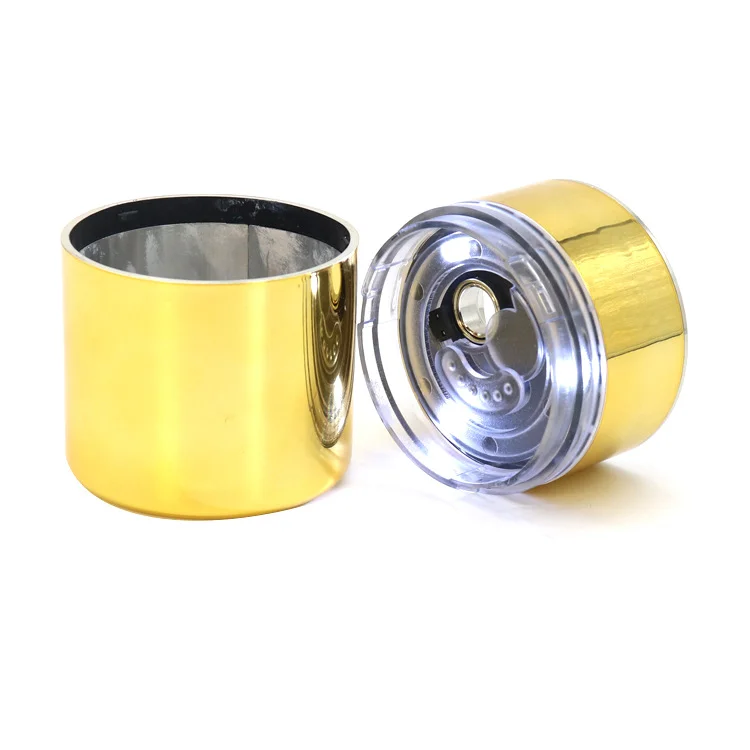 Car Gadgets Led Ashtray Mini Car Trash Can Detachable Ash Tray with Led