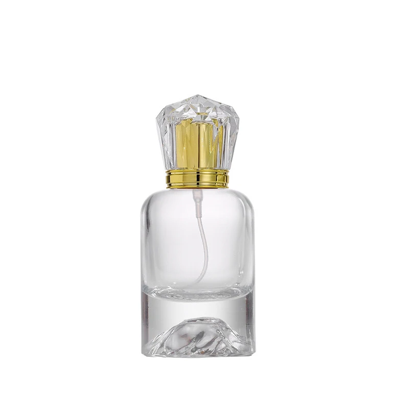 30ml 50ml 100ml Cosmetics Perfume Bottle High-Grade Empty Glass Bottle with Crimp Cap