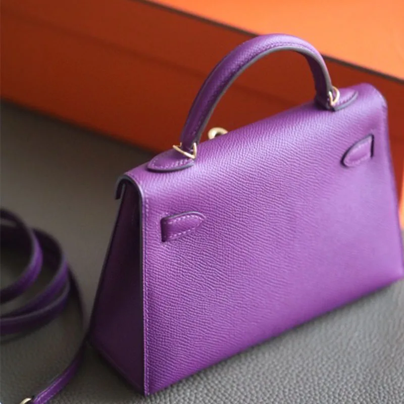 Mini portable messenger bag handbags for women luxury Manual wax thread sewing designer handbags famous brands