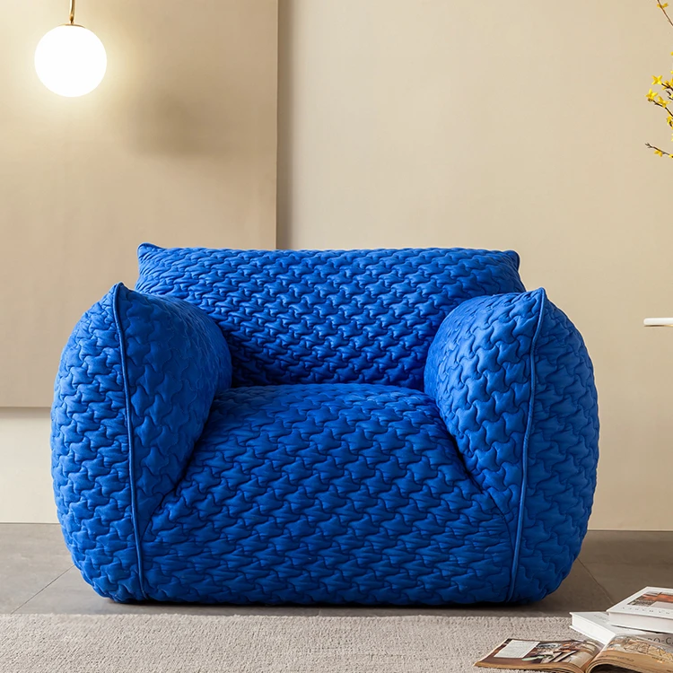 Modern Simple Nordic Designer NUVOLA SOFA Klein Blue Sofa Living Room Furniture sets Sofa Light Luxury Art Baxter Single 2 seats