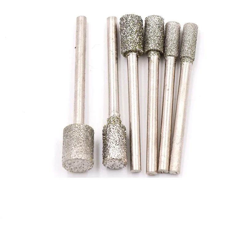 Abrasive Tools Accesorios Dremel Grinding Head Jade Carving Polishing Diamond Coated Grinding Head
