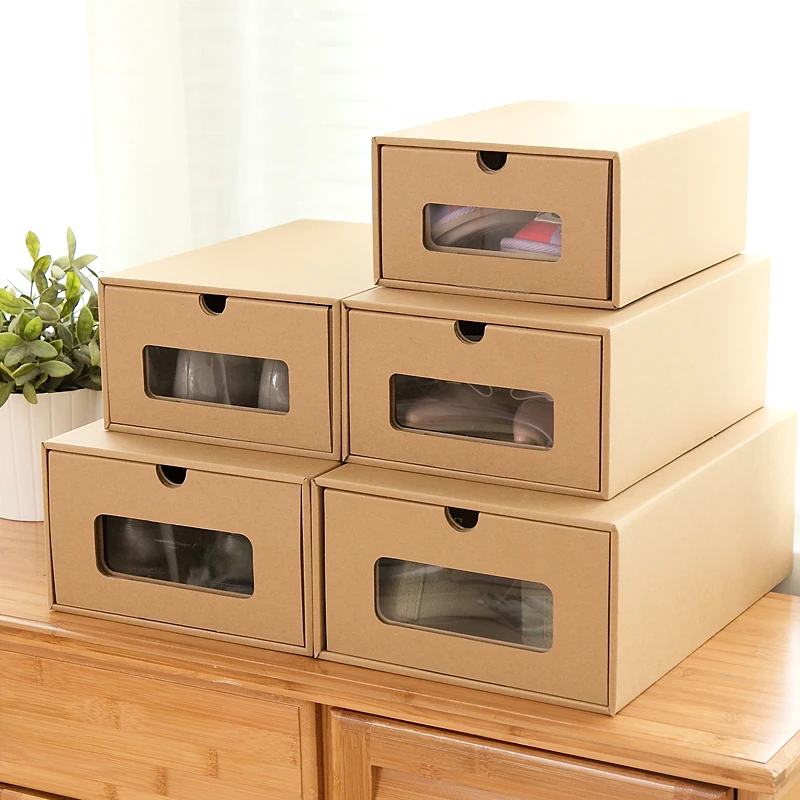 Large cardboard shoe packaging box hardboard paper shoe box luxury shoe boxes with custom logo