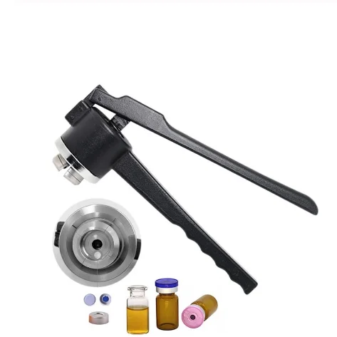 
Glass Vial Crimper 13mm 15mm 20mm Vials Sealing Machine Cap Capper Bottle Crimping Capping Tools 