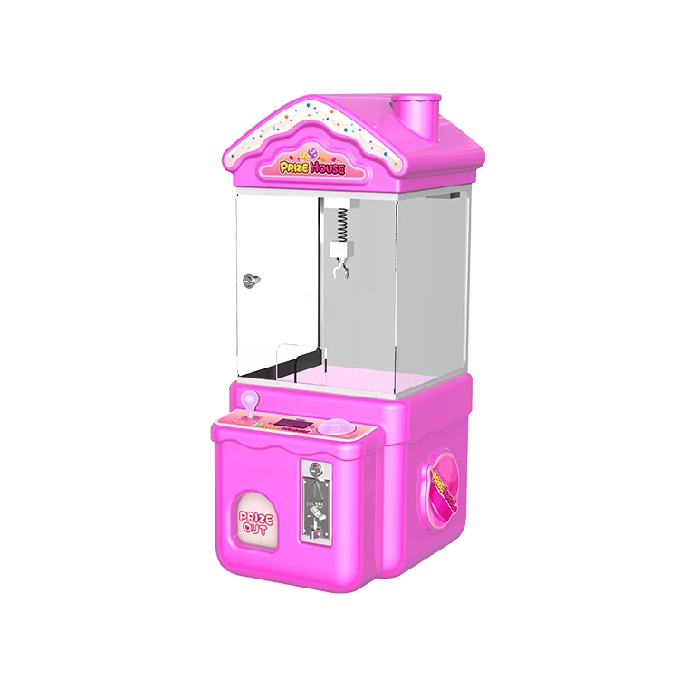 Factory Price Coin Operated Toy Vending Machine Crane Arcade Game Mini Claw Machine