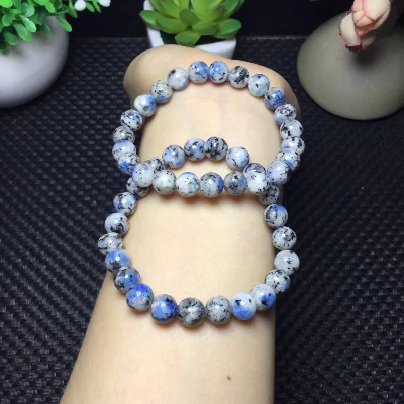 high quality fashionable nature k2 gemstome crystal stone healing jewelry bracelet for decoration gift