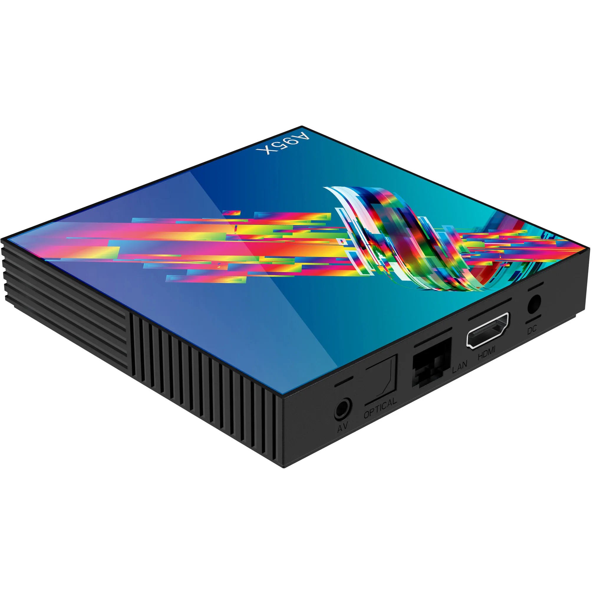 Цветной корпус Rockchip RK3318 Dual Wifi 4K 9 0 Android TV Box Media Player H96 Max с OEM ODM