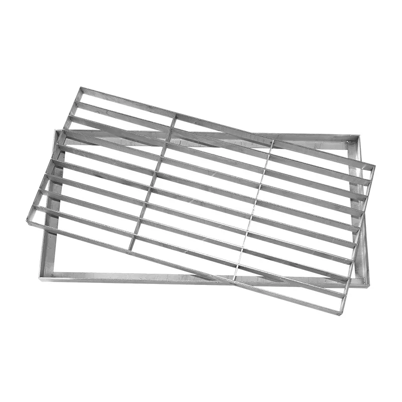 Customized 304 Stainless Steel Grate Walkway open grid mesh floor for Outdoor Driveway grating drainage cover Drainage channel