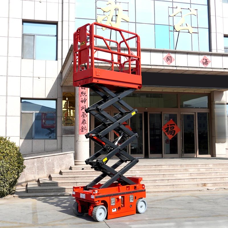 Hot Sale 6M Small Handicap Platform Electric Lift Scissor Lift Platform Scissor Lift Table Factory