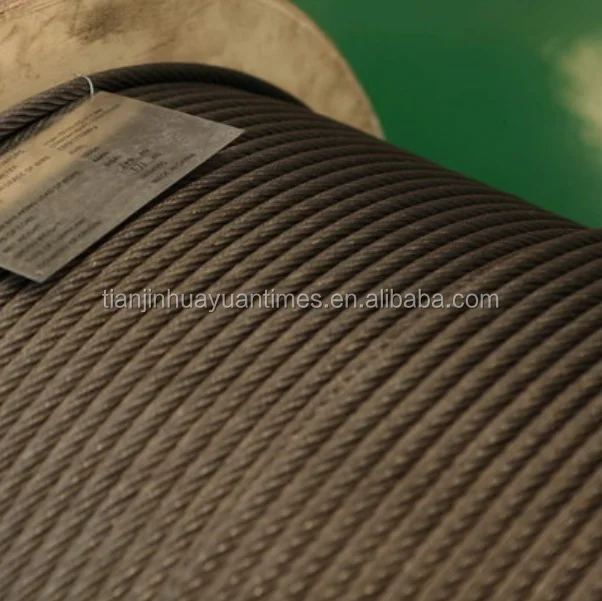 8*19W+IWS Elevator Rope 12mm