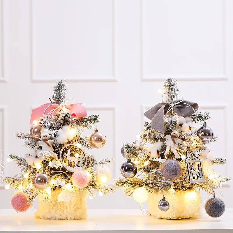 Cartoon Decoration Pendant Christmas Artificial Plants Trees Luxury Bow Tie Ornaments Christmas Gift