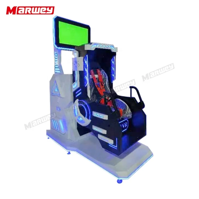 Vr Arena Virtual Reality Racing Game 360 Degree Rotation Vr Game Machine Motion Thrill Ride Chair Flight Simulator Equipment
