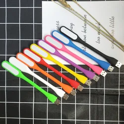 DC5V Mini USB LED Light Lamp Flexible Gooseneck Reading Light Portable USB Laptop Light for Laptop Keyboard Power Bank