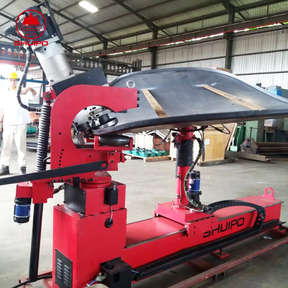 Shuipo XBJ-3000 Tank head edge bending machine Tank head flanging machine dished end flanging machine