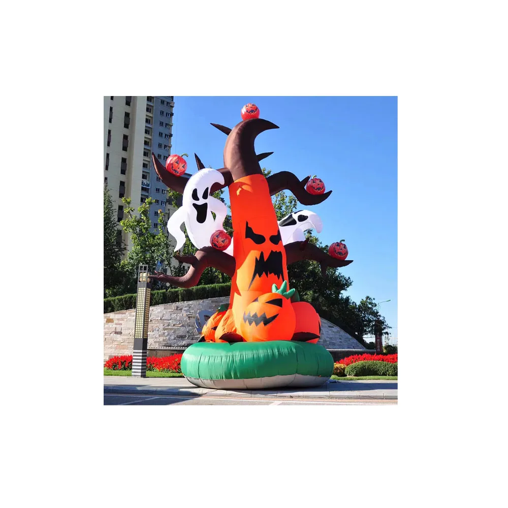 2024 Inflatable Ghost tree pumpkin ghost tree air model a large number of manufacturers directly used for Halloween
