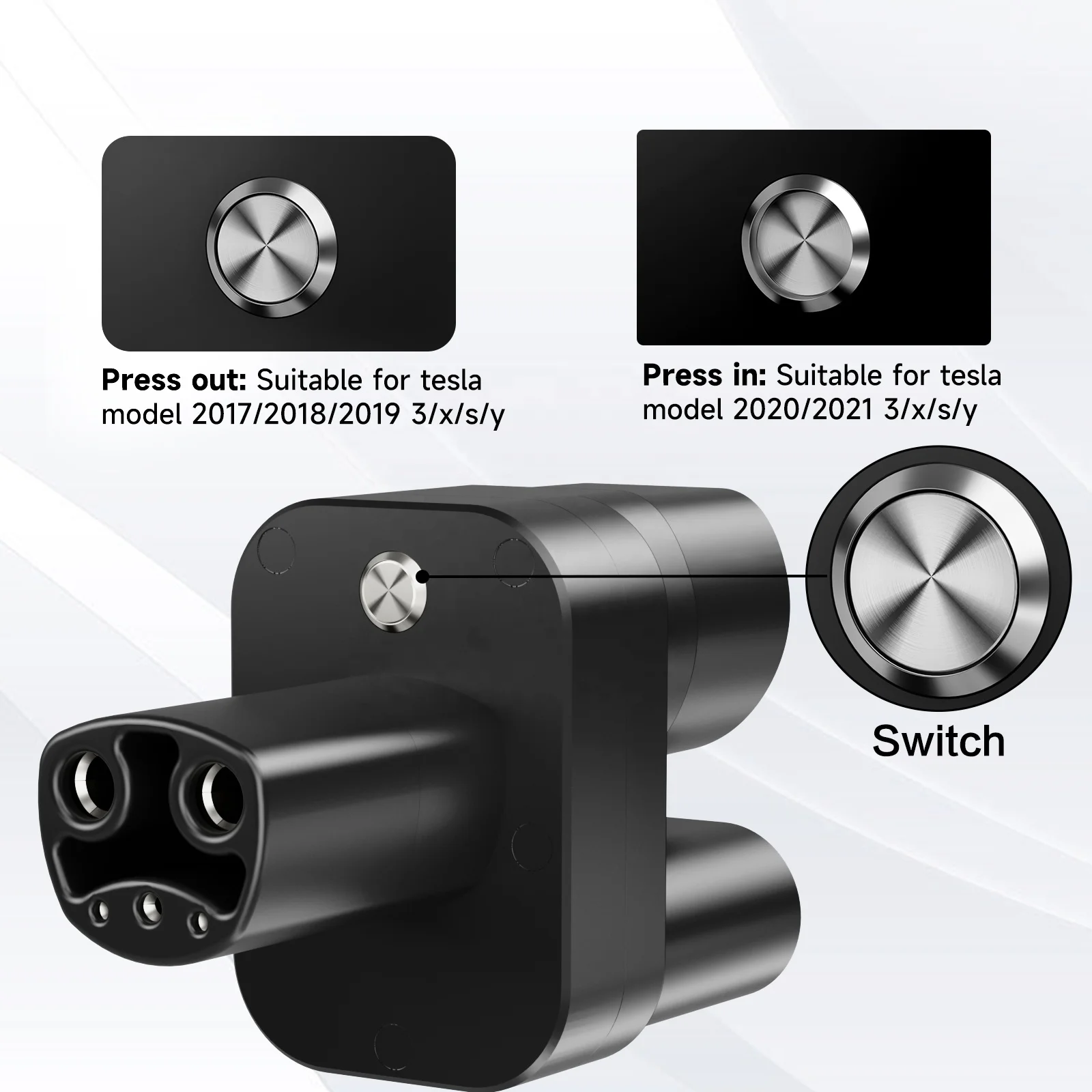 2022 Hot Tesla Ccs 2 Combo 2 Adapter Cc2 Tesla Adapter Ev Charger Ccs2 Tesla Adapter