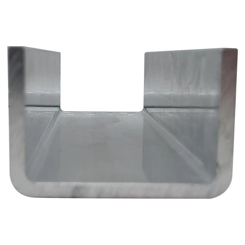 Custom U-shaped Aluminum Groove 6063 U-shaped Groove Channel Aluminum Profile
