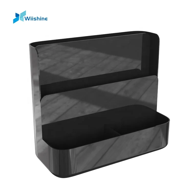 Wholesale Multi Function Desktop Organizer Storage Bedrooms Clear Plastic PU PP ABS Cosmetics Storage Box