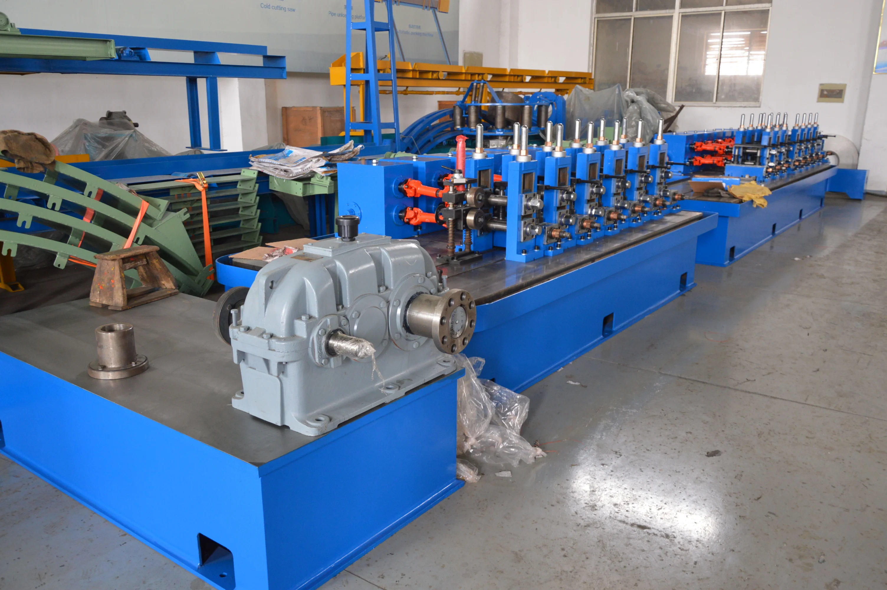 High quality stainless steel large pipe welding tube mill roller making machine for sale