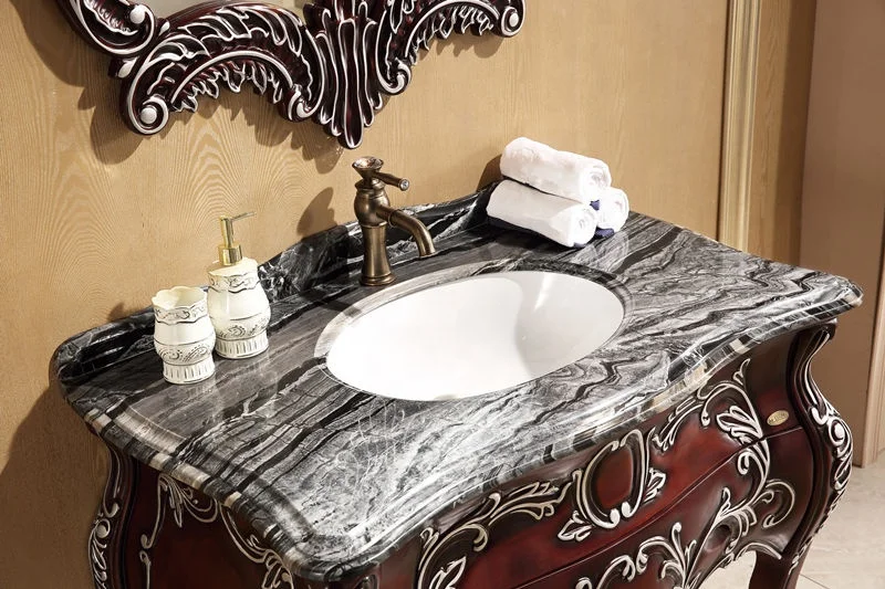 European italian baroque Bathroom Cabinet bathroom vanity cabinet