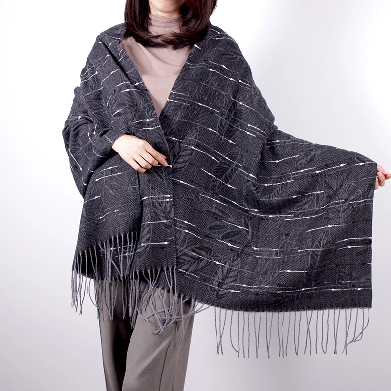 2021 Fashion wool printing customized scarf for women high quality designer scarf