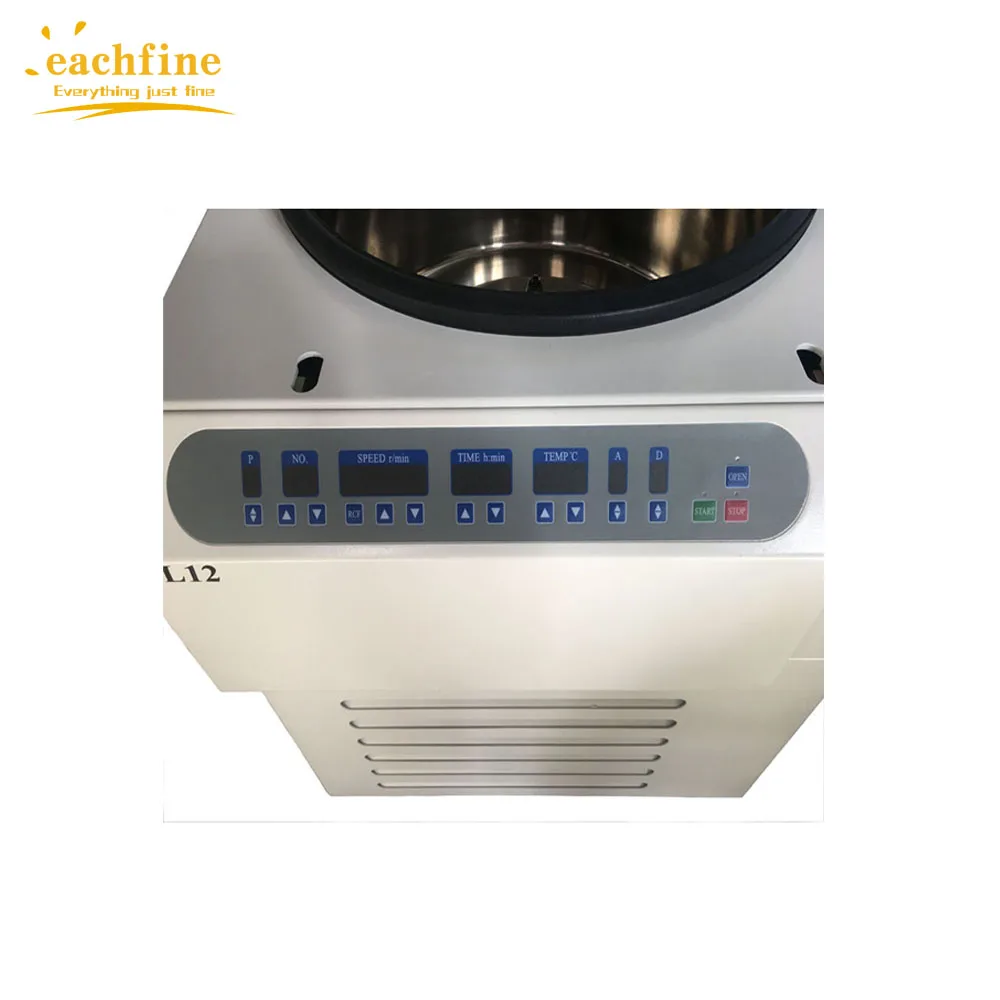 Laboratory High speed resolution LCD touch screen floor standing efficient large capacity refrigerated centrifuge