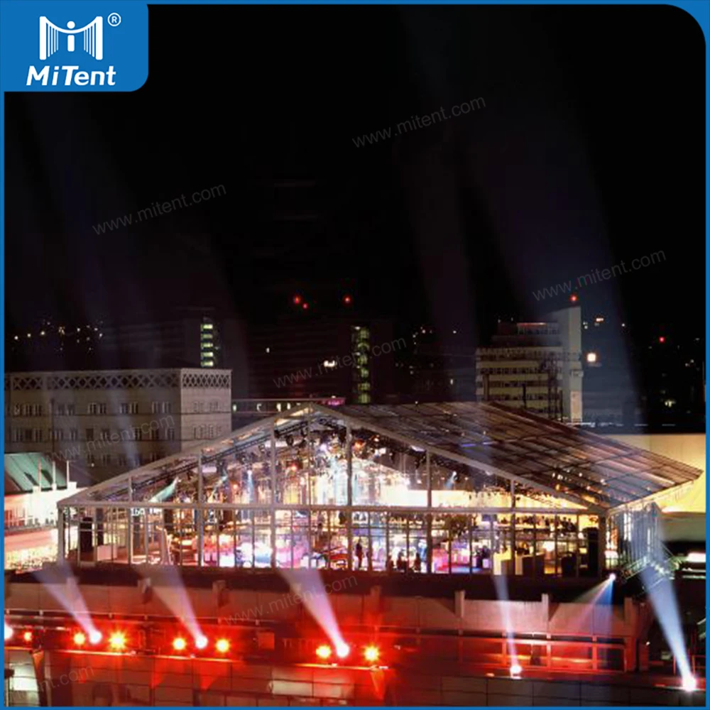 Guangzhou Mite Decorated Wedding Marquee Tent for Outdoor Concert Event Celebration