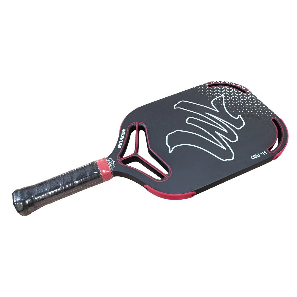 MOZKUIB Black Pickleball Paddle USAPA Approved Professional Pickleball Paddle Carbon Pickleball Paddle Graphite Surface