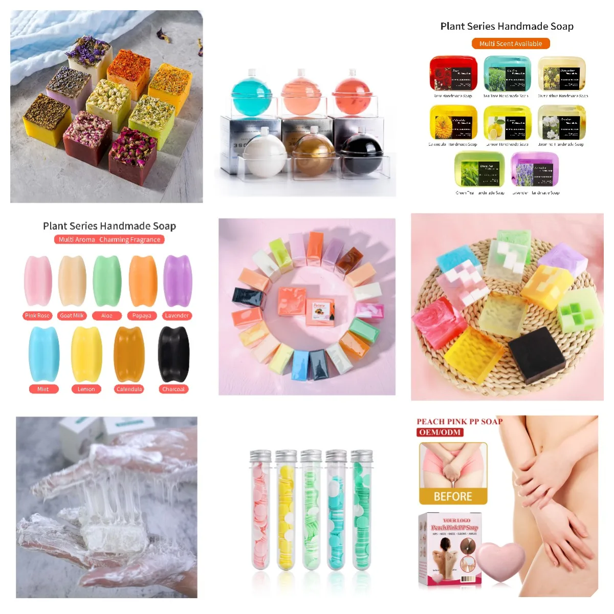 Factory OEM Portable black soap for hair and dandruff care round soap hair shampoo soap and conditioner