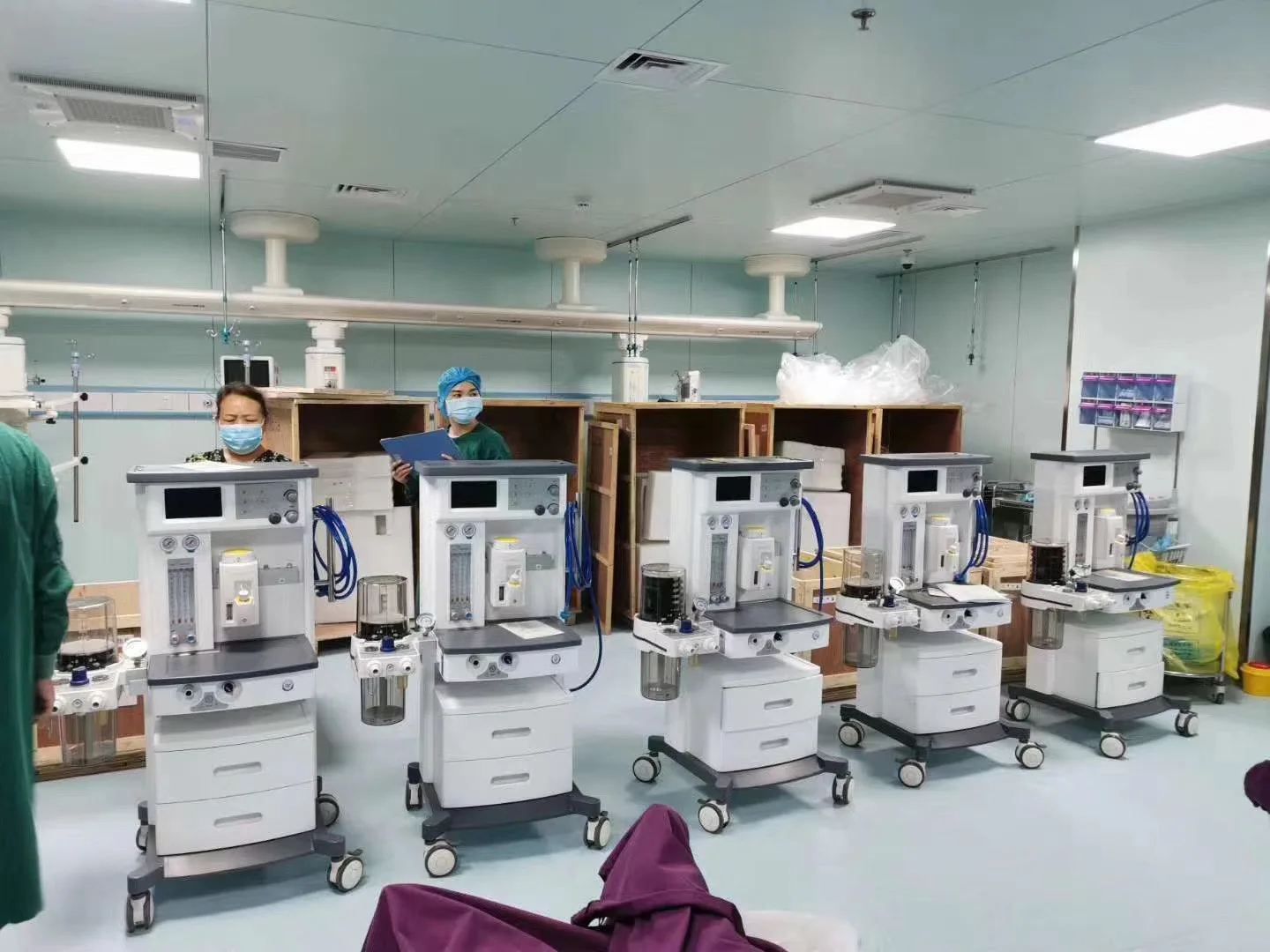  Недорогой медицинский аппарат для анестезии ICU и NICU