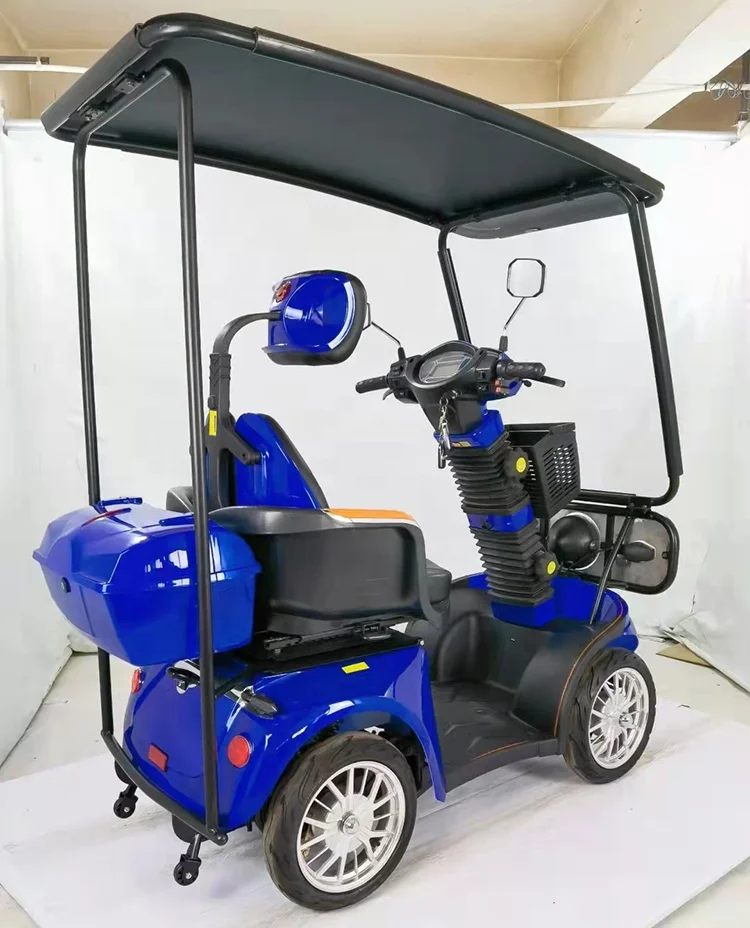 40/80km(customizable) mobility scooter car 2 seat top medical four wheel mobility scooter electric car