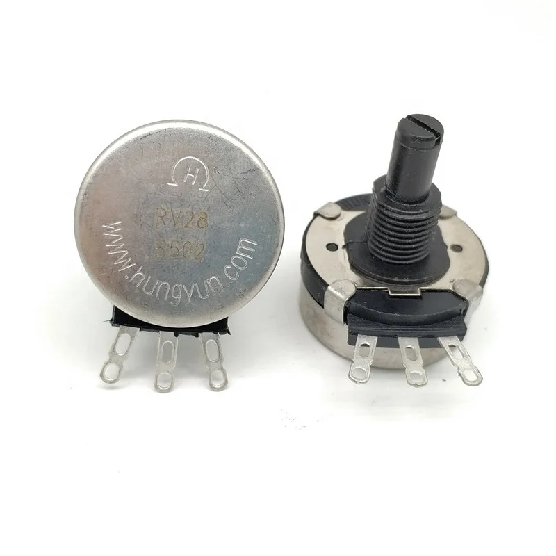 new original volome 3PIN B502 electric welding machine commonly used knob potentiometer RV28P-B502