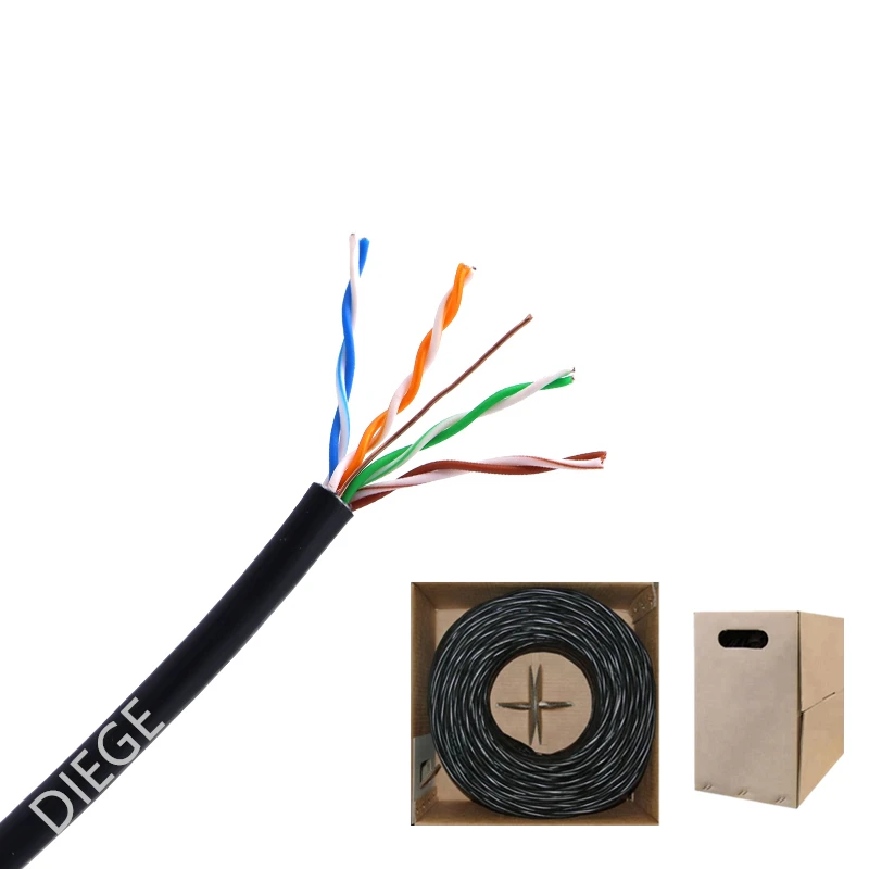 Высокоскоростной сетевой Ethernet-Кабель UTP CAT5 CAT5e Lan-кабель от китайского завода
