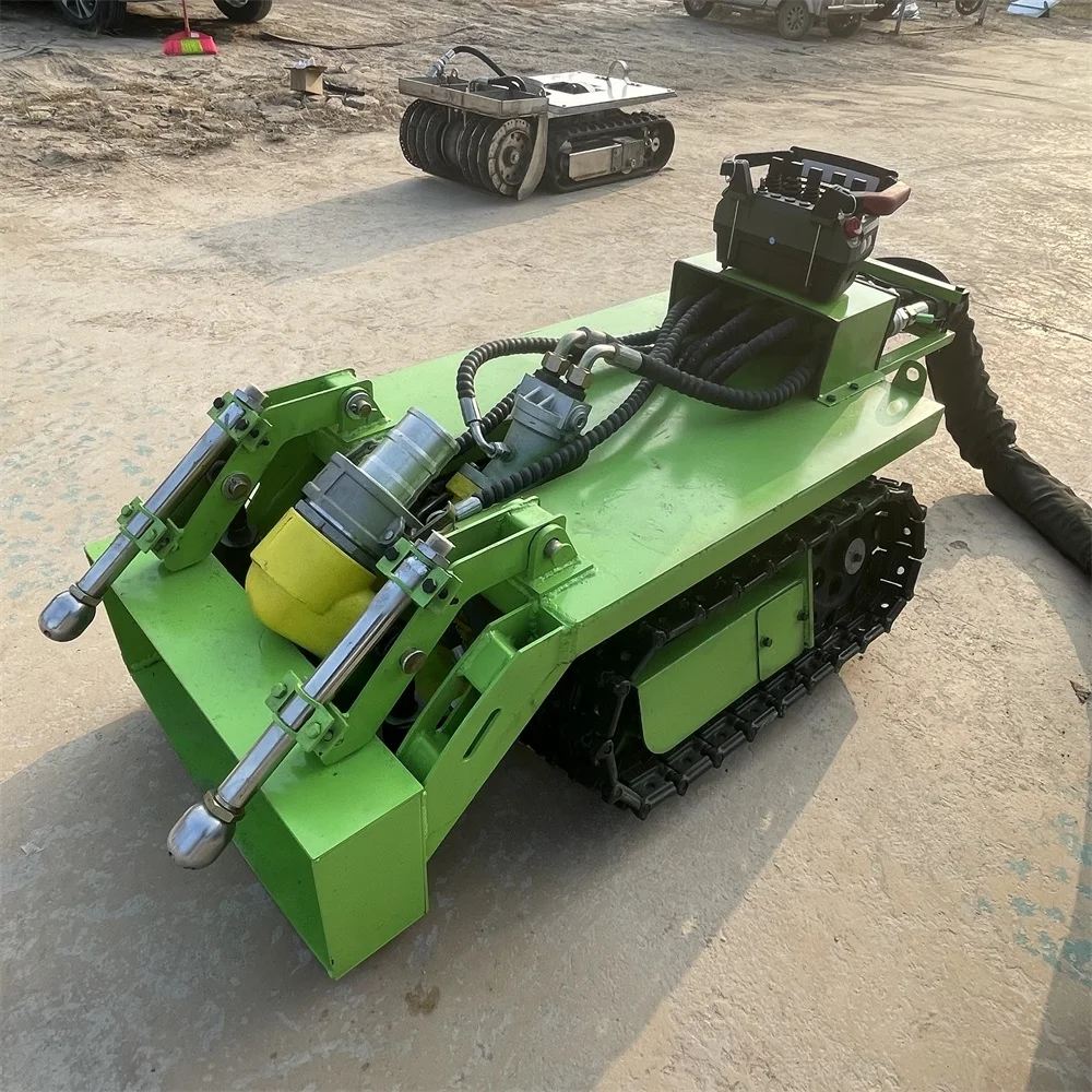 Automatic Machine Robot Underwater Dredging Robot Rubber Track Pipe Silt Cleaning Dredging robot