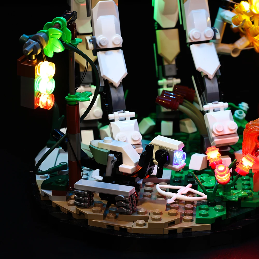 Building Block Lighting Horizon Forbidden Compatible with LEGOS 76989 Lighting Fixtures LED Remote Control Lighting