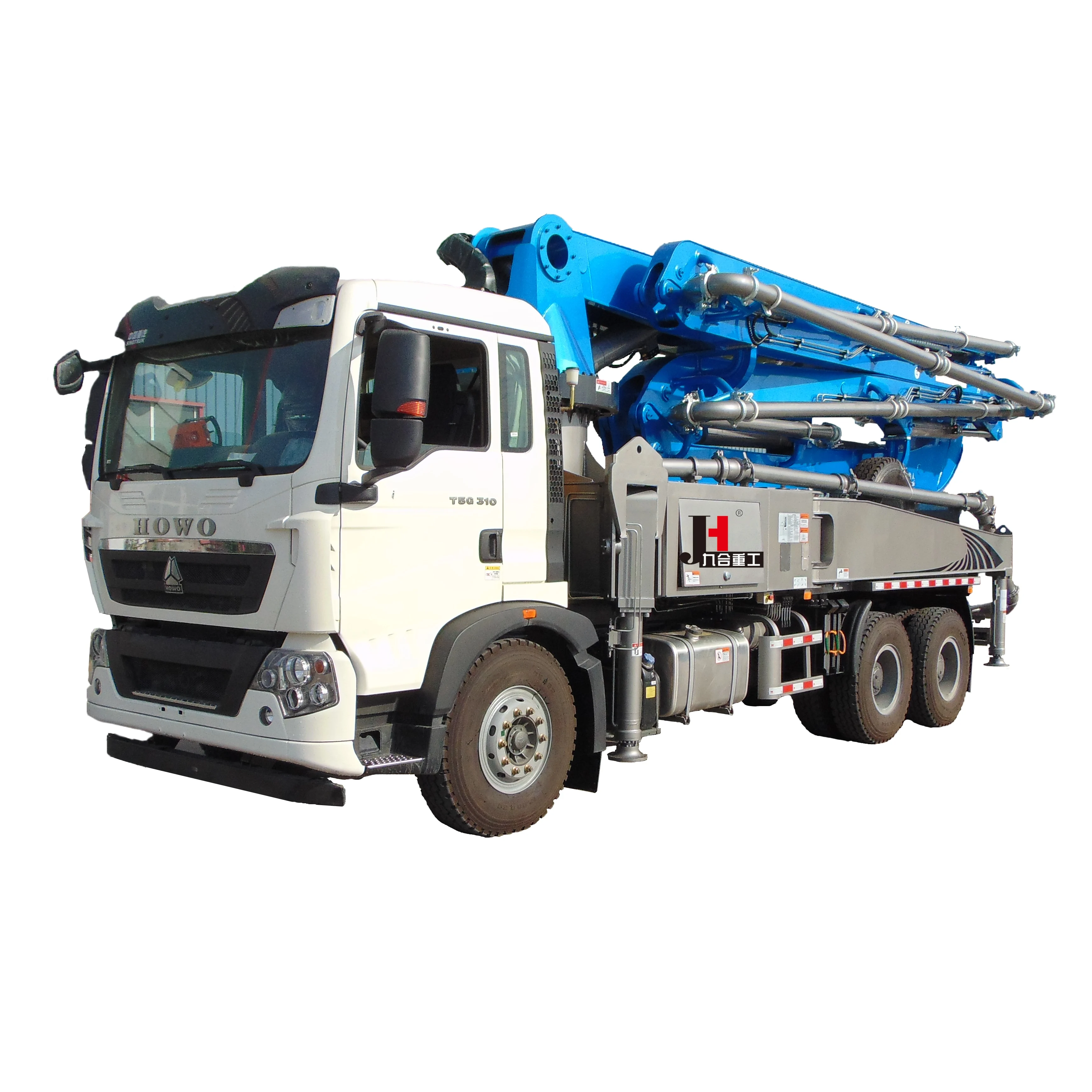 JIUHE JH38-RZ цементная транспортная техника тяжелая китайский завод поставщик 38 м бетононасос