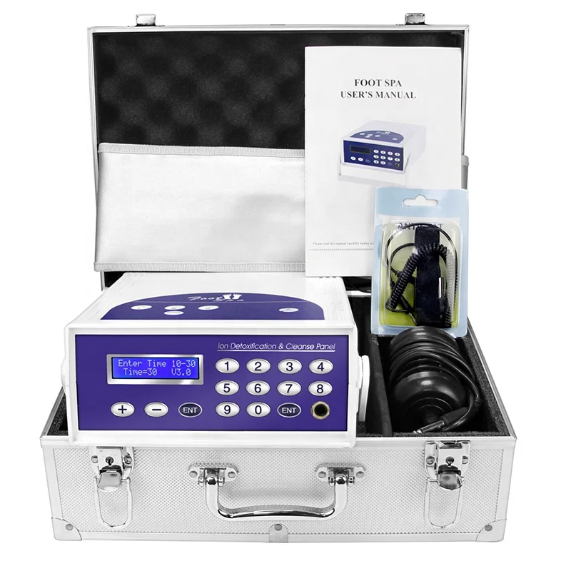 Body Toxin Removal Ionic Foot Bath Machine Feet Spa Detox Machine