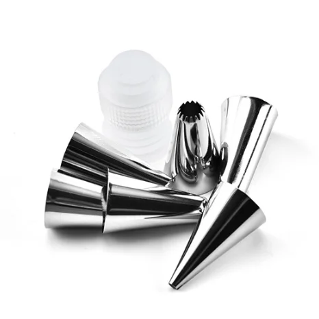 8 pcs Cake Decorating Tools Icing Nozzles Kit Fondant Cake Decoration Tools Pastry Baking Utensils